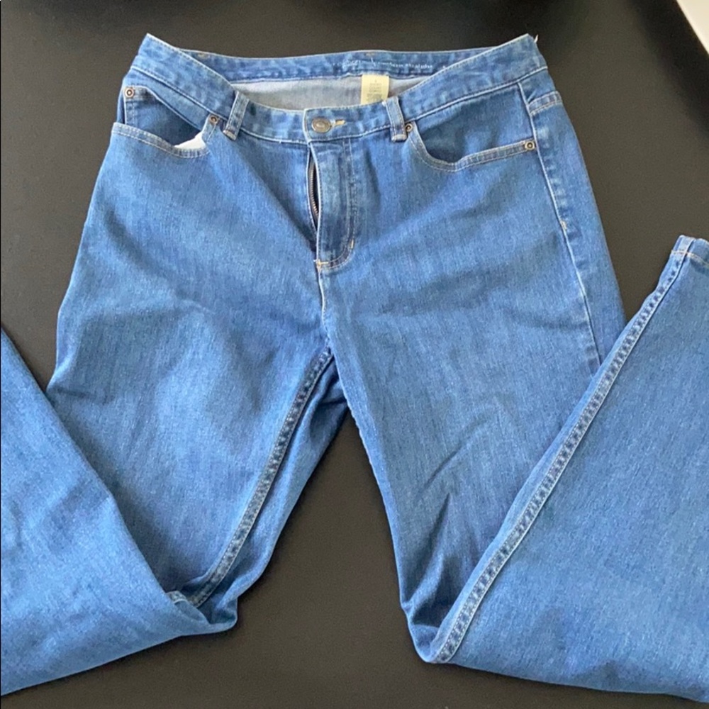 Liz Claiborne Blue Straight Leg Jeans